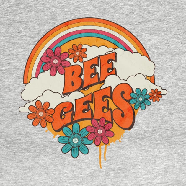 Retro Rainbow - Bee Gees by sansxart